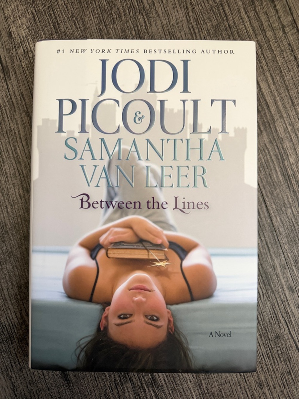 Jodi Picoult Hardcover Book - Blue Back Cover